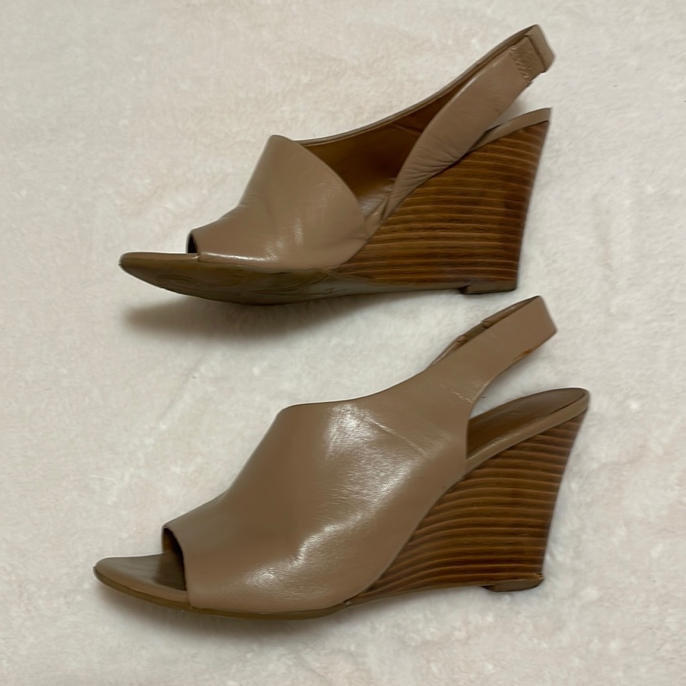 Franco Sarto Wedge Sling-back Sandals size 7